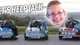 Brits Drive Three Old Minis Across US To Raise Money For Boy's Surgery